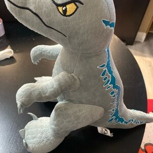 Jurassic World Gray Dinosaur Plush Toy